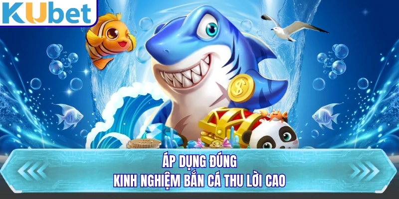 Áp dụng đúng kinh nghiệm bắn cá thu lời cao